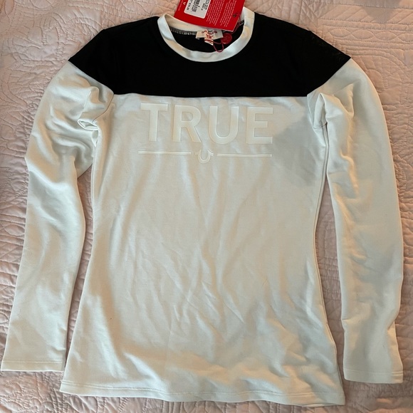 True Religion long sleeve top small - Picture 2 of 3